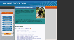 Desktop Screenshot of markusegger.com
